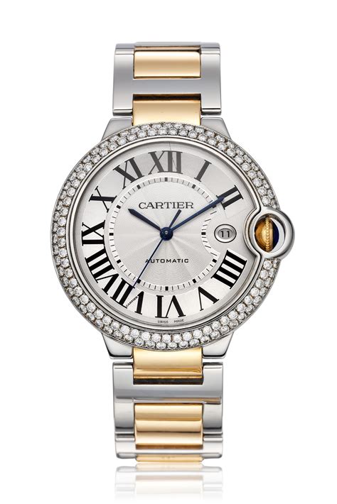 Cartier two tone ballon bleu